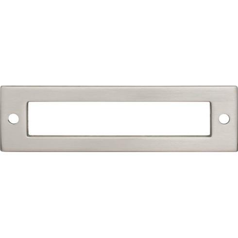 Placa trasera Hollin (aleación de zinc | níquel satinado cepillado - Colección Lynwood) | Fabricada en todo el mundo