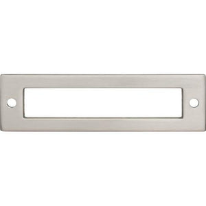 Placa trasera Hollin (aleación de zinc | níquel satinado cepillado - Colección Lynwood) | Fabricada en todo el mundo