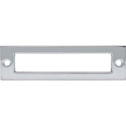 Placa trasera Hollin (aleación de zinc | cromo pulido - Colección Lynwood) | Fabricada en todo el mundo