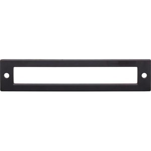 Placa trasera Hollin (aleación de zinc | negro mate - Colección Lynwood) | Fabricada en todo el mundo