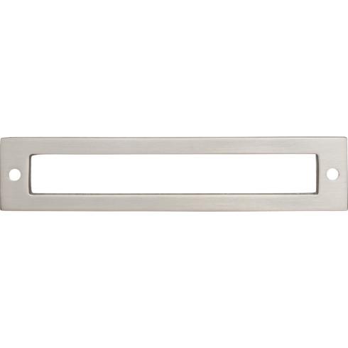 Placa trasera Hollin (aleación de zinc | níquel satinado cepillado - Colección Lynwood) | Fabricada en todo el mundo