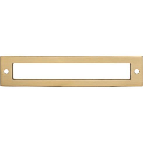 Placa trasera Hollin (aleación de zinc | bronce miel - Colección Lynwood) | Fabricada en todo el mundo