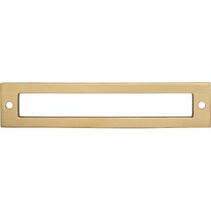 Placa trasera Hollin (aleación de zinc | bronce miel - Colección Lynwood) | Fabricada en todo el mundo