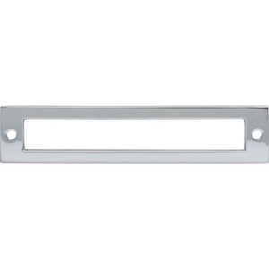Placa trasera Hollin (aleación de zinc | cromo pulido - Colección Lynwood) | Fabricada en todo el mundo