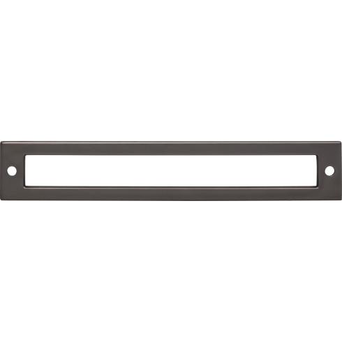 Placa trasera Hollin (aleación de zinc | gris ceniza - Colección Lynwood) | Fabricada en todo el mundo