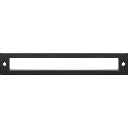 Placa trasera Hollin (aleación de zinc | negro mate - Colección Lynwood) | Fabricada en todo el mundo