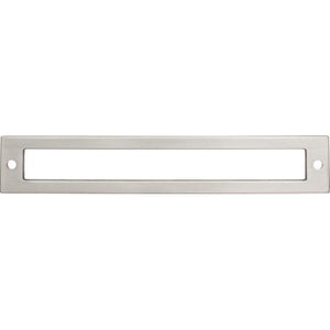 Placa trasera Hollin (aleación de zinc | níquel satinado cepillado - Colección Lynwood) | Fabricada en todo el mundo