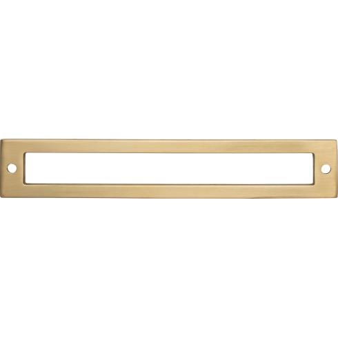 Placa trasera Hollin (aleación de zinc | bronce miel - Colección Lynwood) | Fabricada en todo el mundo