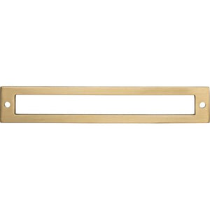 Placa trasera Hollin (aleación de zinc | bronce miel - Colección Lynwood) | Fabricada en todo el mundo