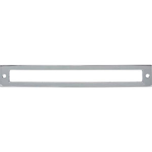 Placa trasera Hollin (aleación de zinc | cromo pulido - Colección Lynwood) | Fabricada en todo el mundo