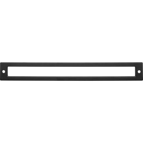 Placa trasera Hollin (aleación de zinc | negro mate - Colección Lynwood) | Fabricada en todo el mundo