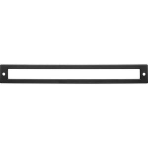 Placa trasera Hollin (aleación de zinc | negro mate - Colección Lynwood) | Fabricada en todo el mundo