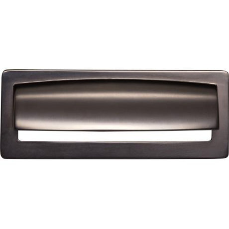 Hollin Cup Pull ( Zinc Alloy | Ash Gray - Lynwood Collection ) | Manufactured Globally