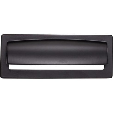 Hollin Cup Pull ( Zinc Alloy | Flat Black - Lynwood Collection ) | Manufactured Globally