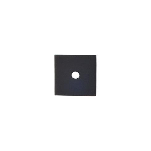 Placa trasera cuadrada (acero | negro mate - Colección Sanctuary) | Fabricada en todo el mundo