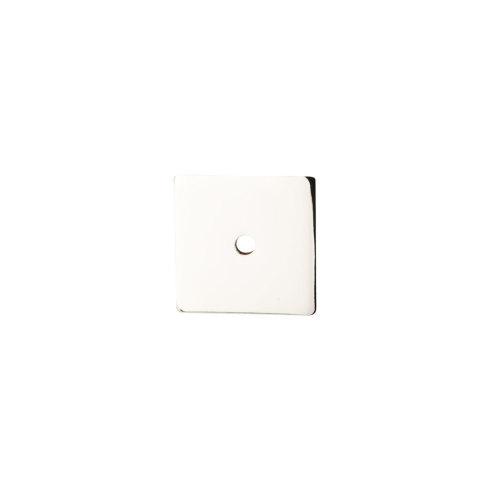 Square Backplate ( Steel | Polished Nickel - Sanctuary Collection ) | Manufactured Globally