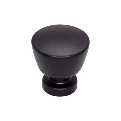 Allendale Knob ( Zinc Alloy | Flat Black - Lynwood Collection ) | Manufactured Globally