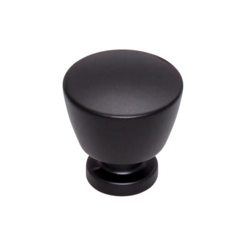 Allendale Knob ( Zinc Alloy | Flat Black - Lynwood Collection ) | Manufactured Globally