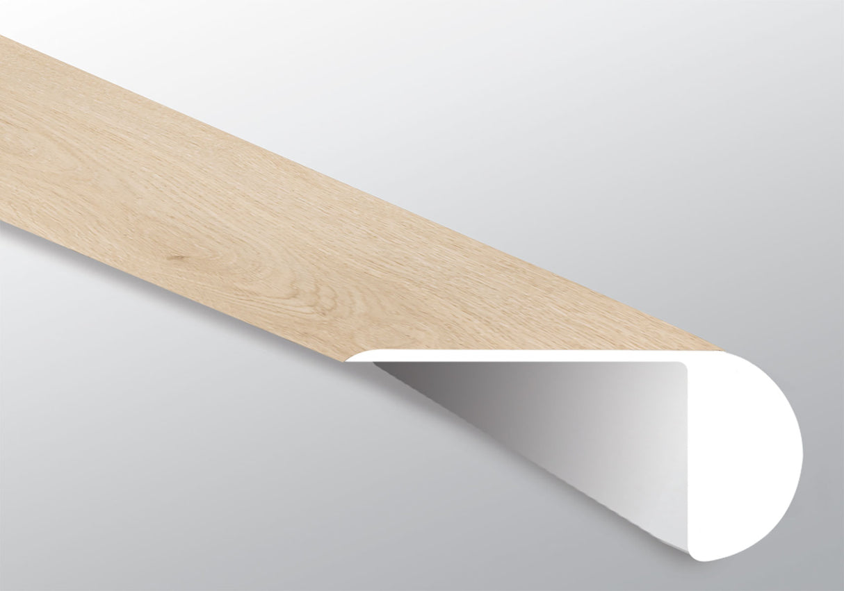 Austell Grove ( OVERLAPPING STAIR NOSE [ Wood • Matte • Light ] - LVT * LUXURY VINYL TRIM ) | 2 1/4" X 1" X 94"
