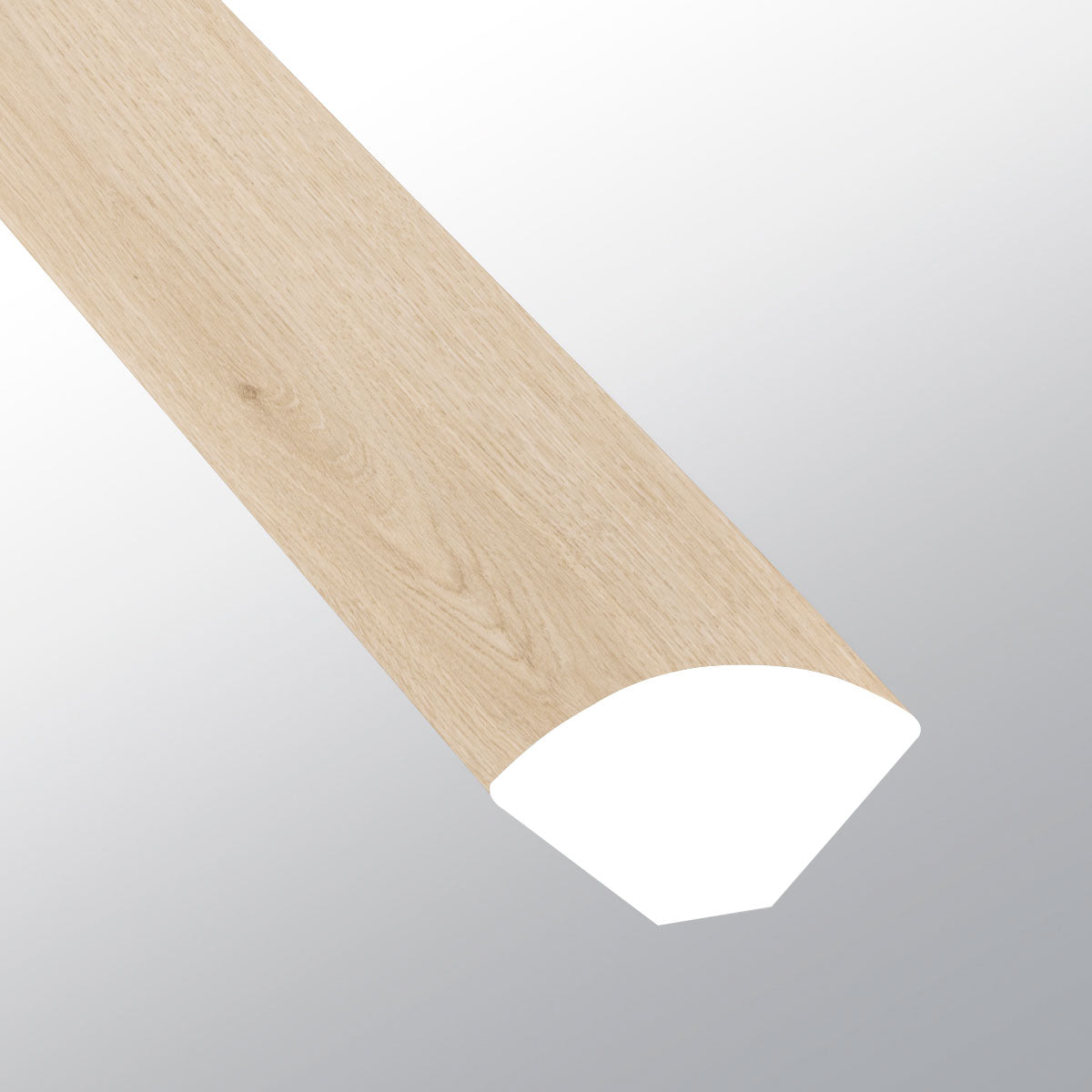 Austell Grove ( QUARTER ROUND [ Wood • Matte • Light ] - LVT * LUXURY VINYL TRIM ) | 5/8" X 3/4" X 94"