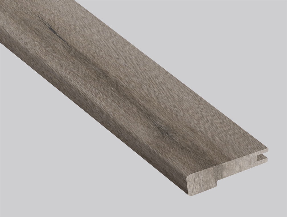 Avery Ash ( FLUSH STAIR NOSE EASED EDGE [ Wood • Matte • Medium ] - LVT * LUXURY VINYL TRIM ) | 2 3/4" X 3/4" X 94"
