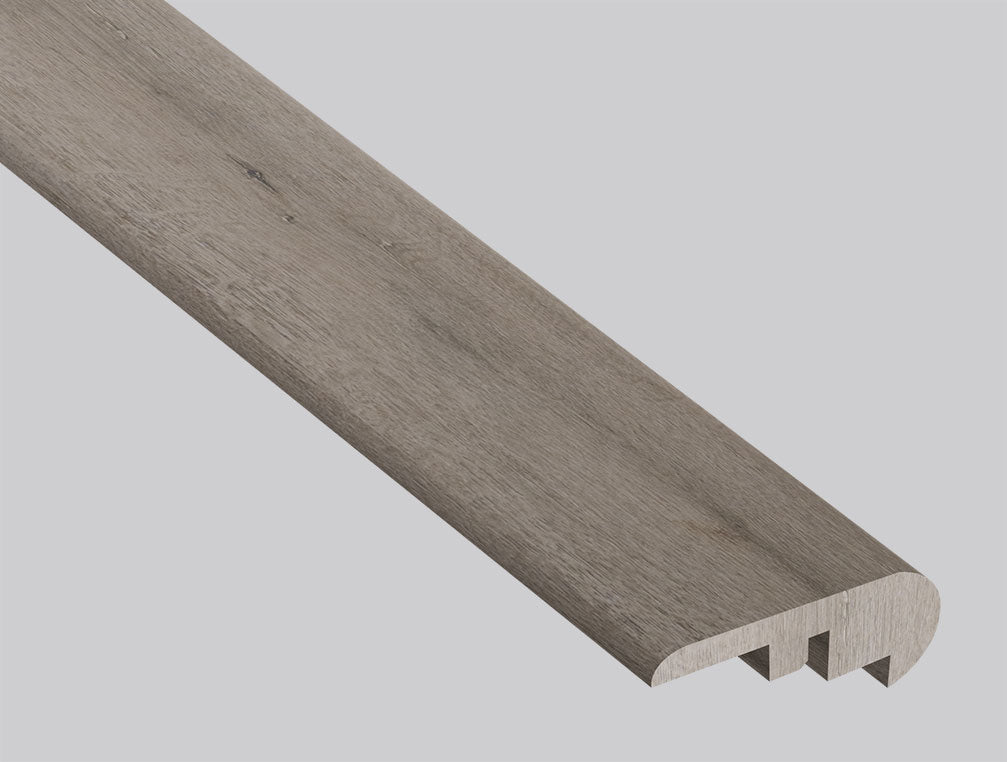 Avery Ash ( OVERLAPPING STAIR NOSE [ Wood • Matte • Medium ] - LVT * LUXURY VINYL TRIM ) | 2 1/4" X 1" X 94"
