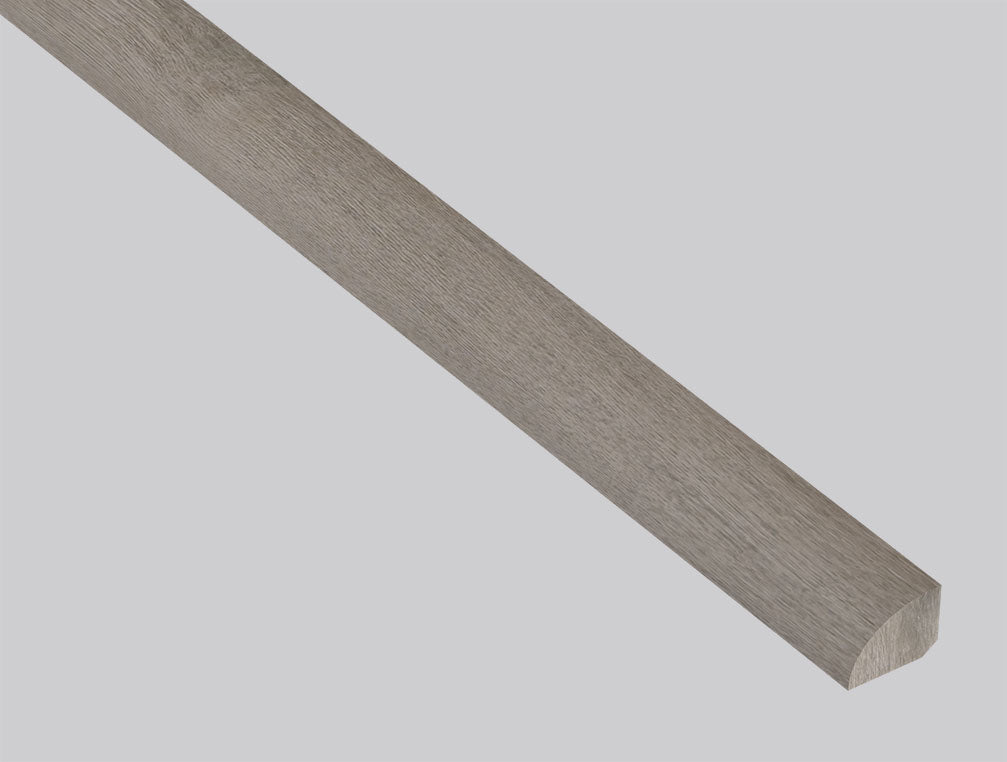 Avery Ash ( QUARTER ROUND [ Wood • Matte • Medium ] - LVT * LUXURY VINYL TRIM ) | 5/8" X 3/4" X 94"