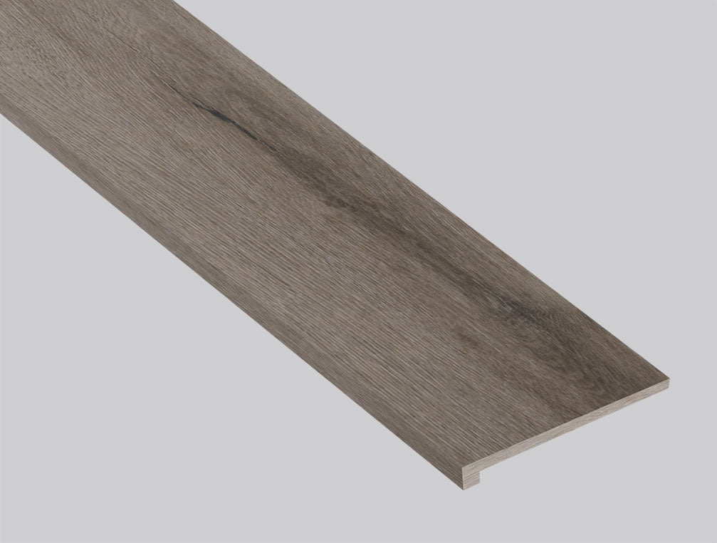 Avery Ash ( STAIR TREAD EASED EDGE [ Wood • Matte • Medium ] - LVT * LUXURY VINYL TRIM ) | 1 1/2" X 1/4" X 47 1/2"