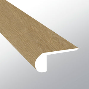 Bayside Buff (NARIZ DE ESCALÓN AL RAS [Madera • Mate • Medio] - LVT * MOLDURA DE VINILO DE LUJO) | 2 3/4" X 3/4" X 94"