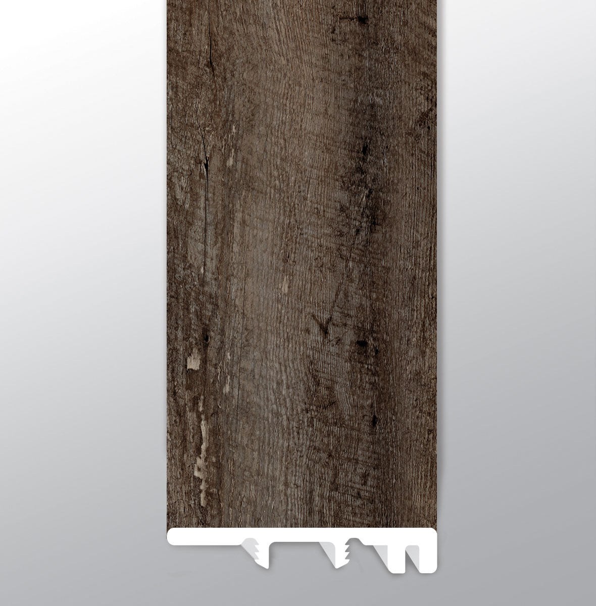 Bembridge (TAPA DE EXTREMO [Madera • Mate • Oscura] - LVT * MOLDURA DE VINILO DE LUJO) | 3,81 cm x 6,35 cm x 249,6 cm