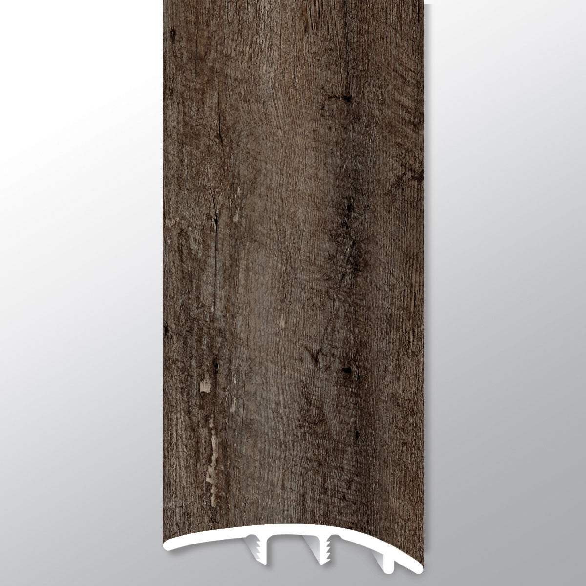 Bembridge ( REDUCER [ Wood • Matte • Dark ] - LVT * LUXURY VINYL TRIM ) | 1 3/4" X 3/8" X 94"