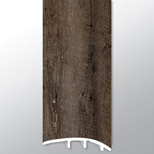 Bembridge ( REDUCER [ Wood • Matte • Dark ] - LVT * LUXURY VINYL TRIM ) | 1 3/4" X 3/8" X 94"