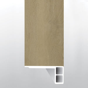 BENTON BLONDE ( FLUSH STAIR NOSE EASED EDGE [ Wood • Matte • Medium ] - LVT * LUXURY VINYL TRIM ) | 2 3/4" X 3/4" X 94"