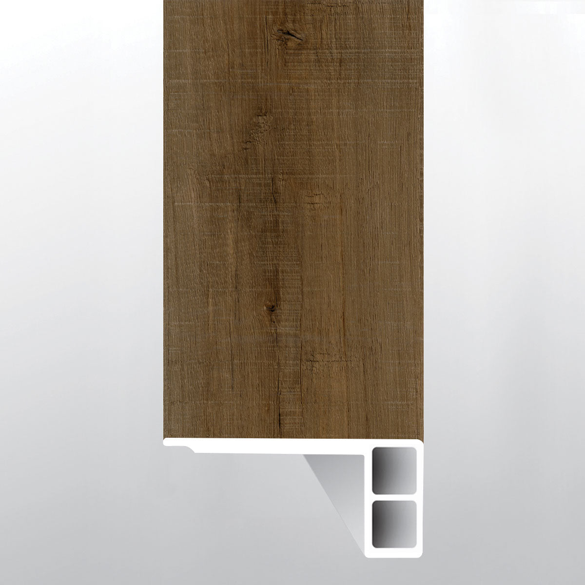 Blythe (BORDE DE ESCALÓN AL RAS CON BORDE SUAVIZADO [Madera • Mate • Medio] - LVT * MOLDURA DE VINILO DE LUJO) | 2 3/4" X 3/4" X 94"
