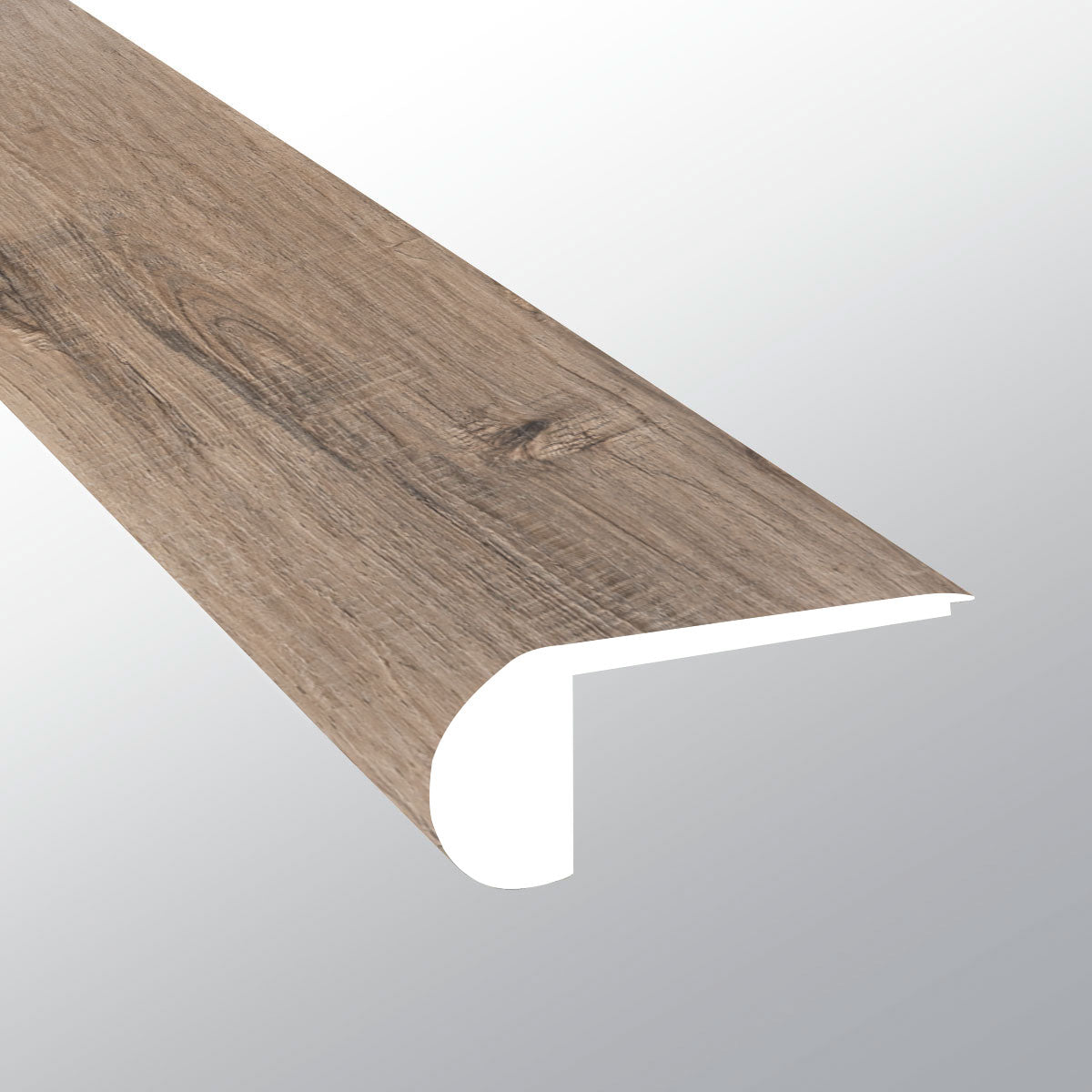 Blythe (NARIZ DE ESCALÓN AL RAS [Madera • Mate • Medio] - LVT * MOLDURA DE VINILO DE LUJO) | 2 3/4" X 3/4" X 94"
