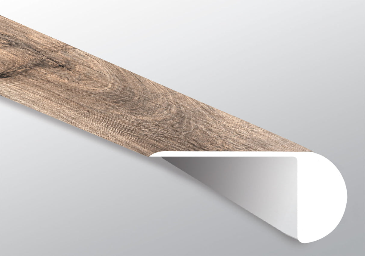 Blythe (NARIZ DE ESCALÓN SUPERPUESTO [Madera • Mate • Medio] - LVT * MOLDURA DE VINILO DE LUJO) | 2 1/4" X 1" X 94"