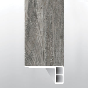 Boswell (CANAL DE ESCALÓN AL RAS CON BORDE RELAJADO [Madera • Mate • Medio] - LVT * MOLDURA DE VINILO DE LUJO) | 2 3/4" X 3/4" X 94"