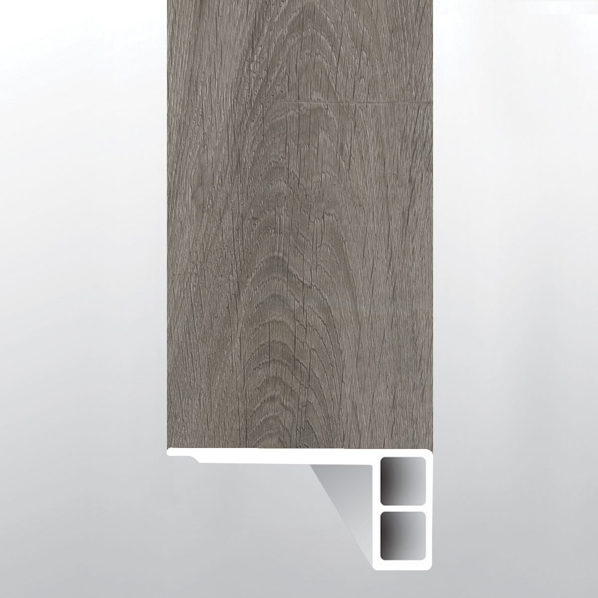 Bracken Hill (Escalones de borde al ras [Madera • Mate • Medio] - LVT * Molduras de vinilo de lujo) | 2 3/4" x 3/4" x 94"
