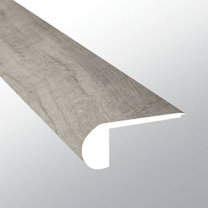 Bracken Hill (NARIZ DE ESCALÓN AL RAS [Madera • Mate • Medio] - LVT * MOLDURA DE VINILO DE LUJO) | 2 3/4" X 3/4" X 94"