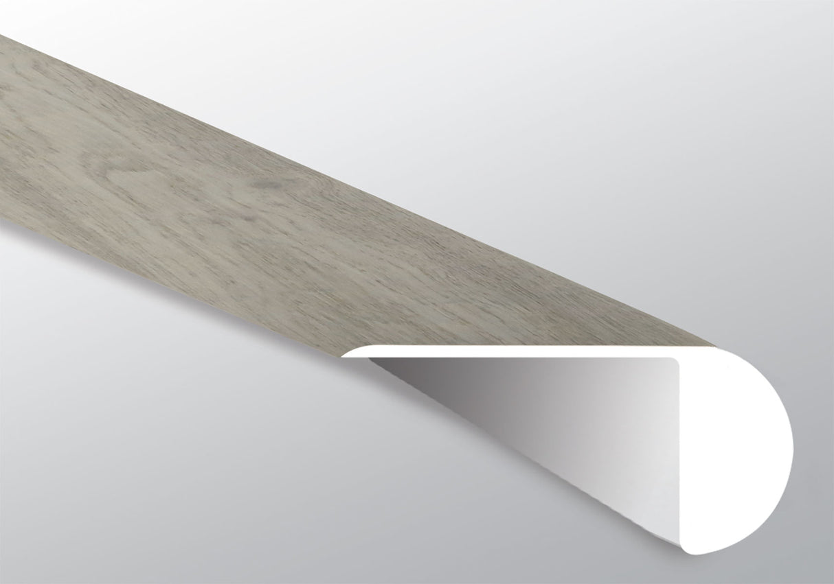 Brianka (Ranura de escalera superpuesta [Madera • Mate • Mediana] - LVT * Molduras de vinilo de lujo) | 2 1/4" x 1" x 94"