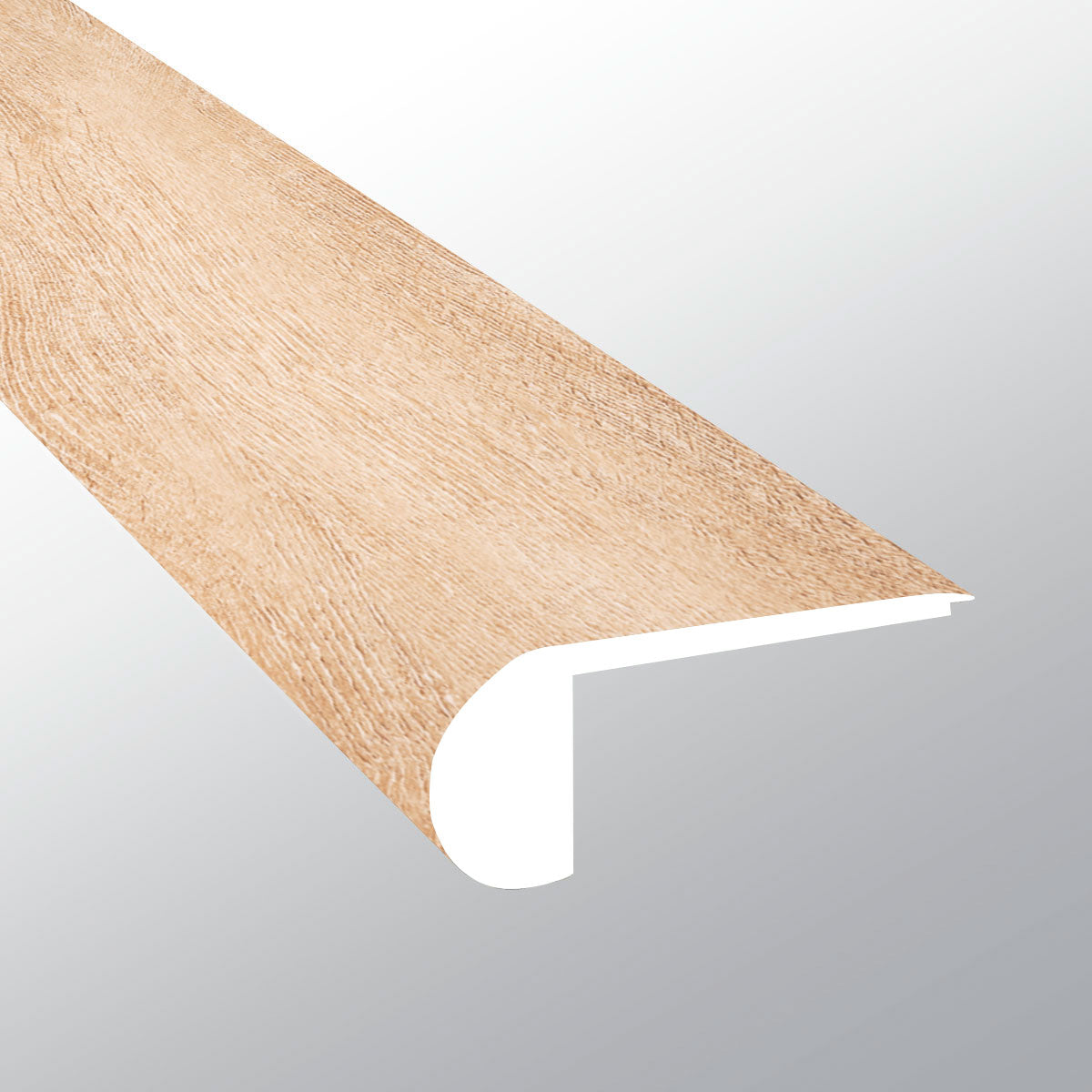 Briar Haven (NARIZ DE ESCALÓN AL RAS [Madera • Mate • Claro] - LVT * MOLDURA DE VINILO DE LUJO) | 2 3/4" X 3/4" X 94"