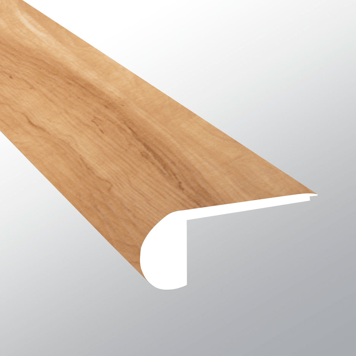 Brookline ( FLUSH STAIR NOSE [ Wood • Matte • Medium ] - LVT * LUXURY VINYL TRIM ) | 2 3/4" X 3/4" X 94"