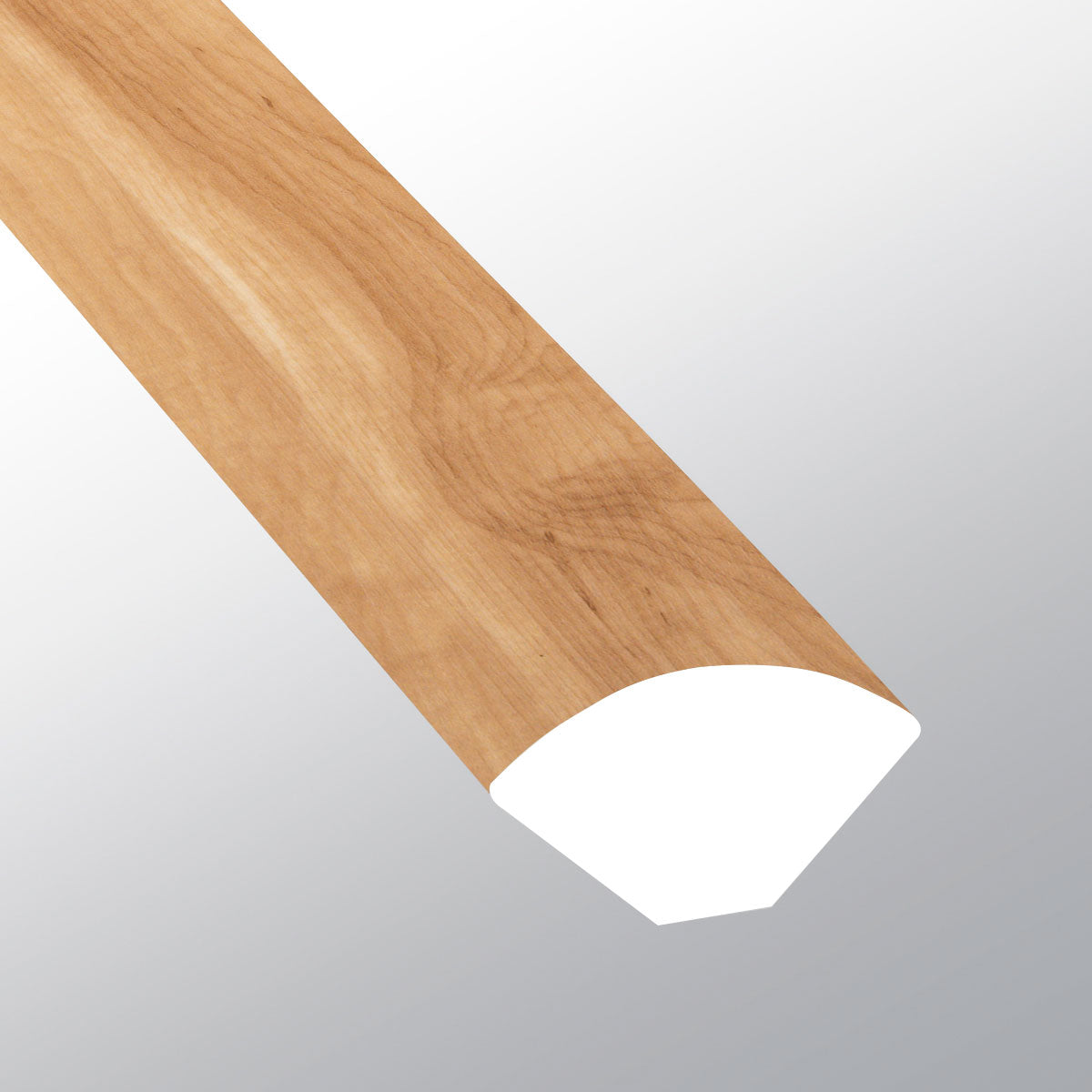 Brookline (Cuarto de círculo [Madera • Mate • Medio] - LVT * Molduras de vinilo de lujo) | 5/8" X 3/4" X 94"