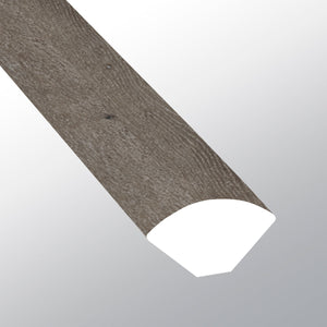 Roble Carbón (Cuarto de caña [Madera • Mate • Medio] - LVT * Molduras de vinilo de lujo) | 5/8" X 3/4" X 94"