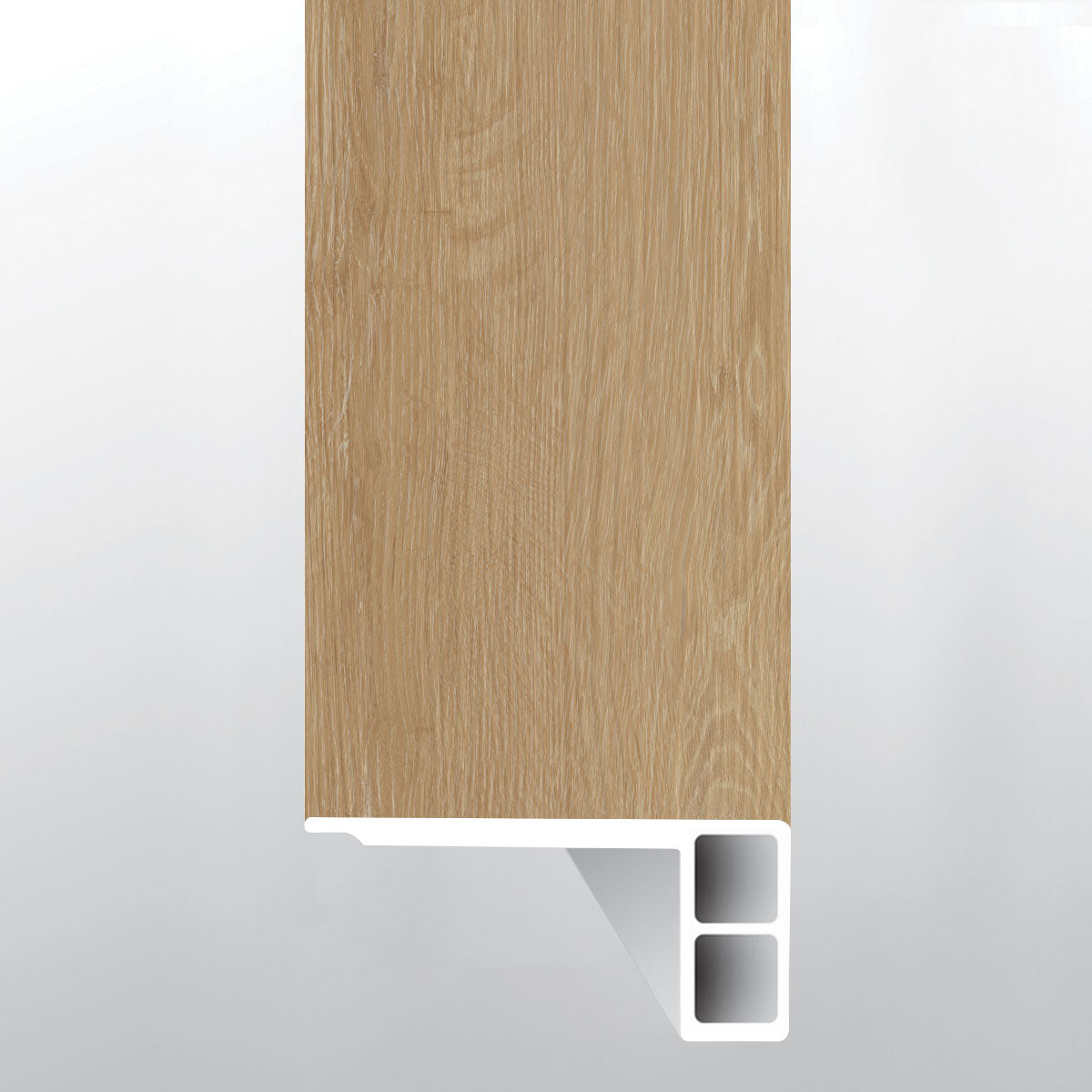 Coastal Cottage ( FLUSH STAIR NOSE EASED EDGE [ Wood • Matte • Medium ] - LVT * LUXURY VINYL TRIM ) | 2 3/4" X 3/4" X 94"