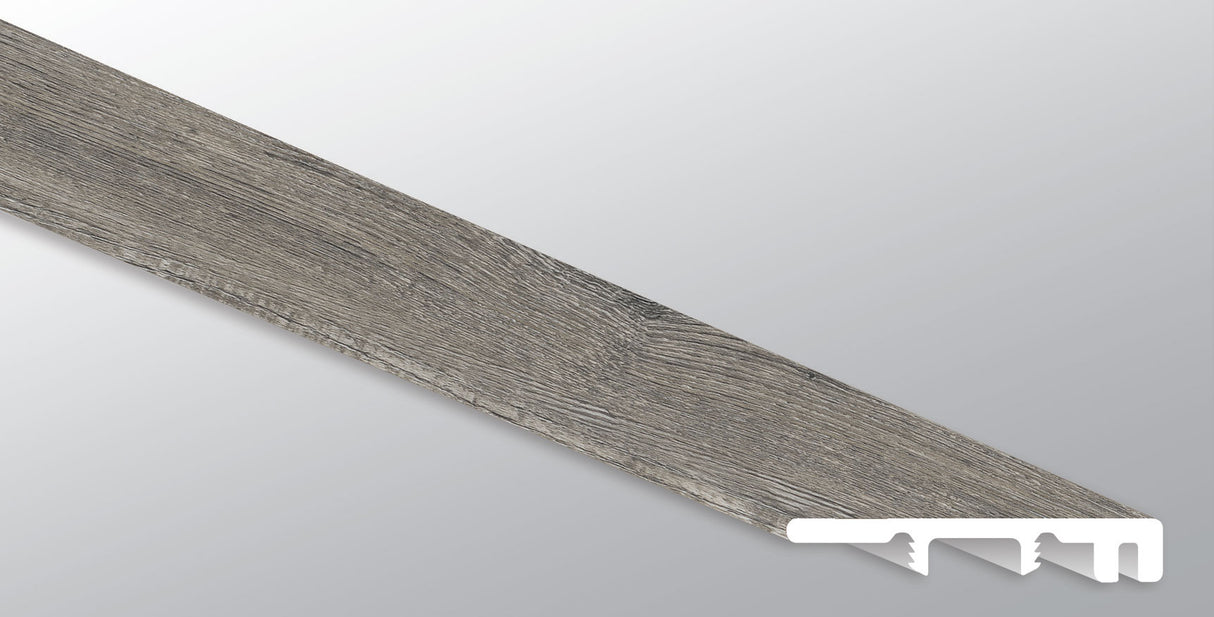 Mezcla costera (TAPA FINAL [Madera • Mate • Mediana] - LVT * MOLDURA DE VINILO DE LUJO) | 1 1/2" X 1/4" X 94"