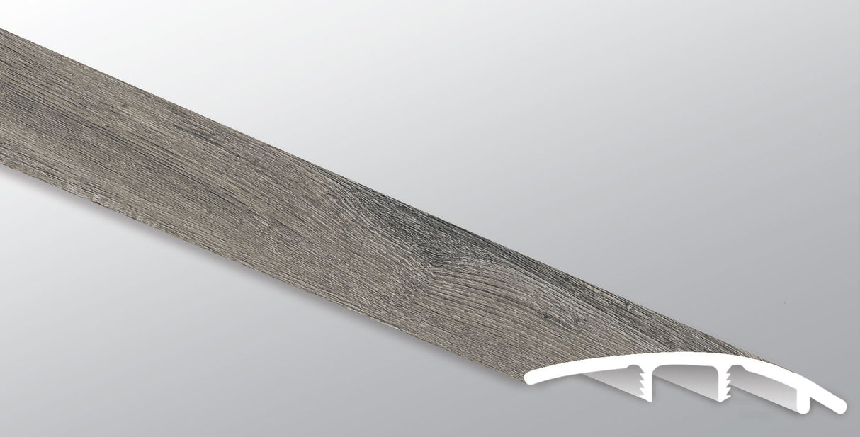 Mezcla costera (REDUCTOR [Madera • Mate • Medio] - LVT * MOLDURA DE VINILO DE LUJO) | 1 3/4" X 3/8" X 94"