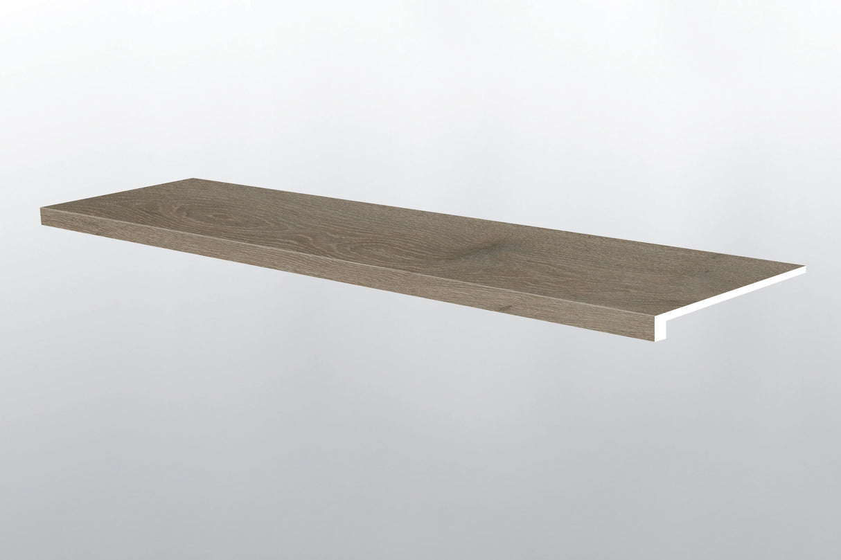 Cranton (PELDAÑO DE ESCALERA CON BORDE SUAVIZADO [Madera • Mate • Medio] - LVT * MOLDURA DE VINILO DE LUJO) | 1 1/2" X 1/4" X 47 1/2"