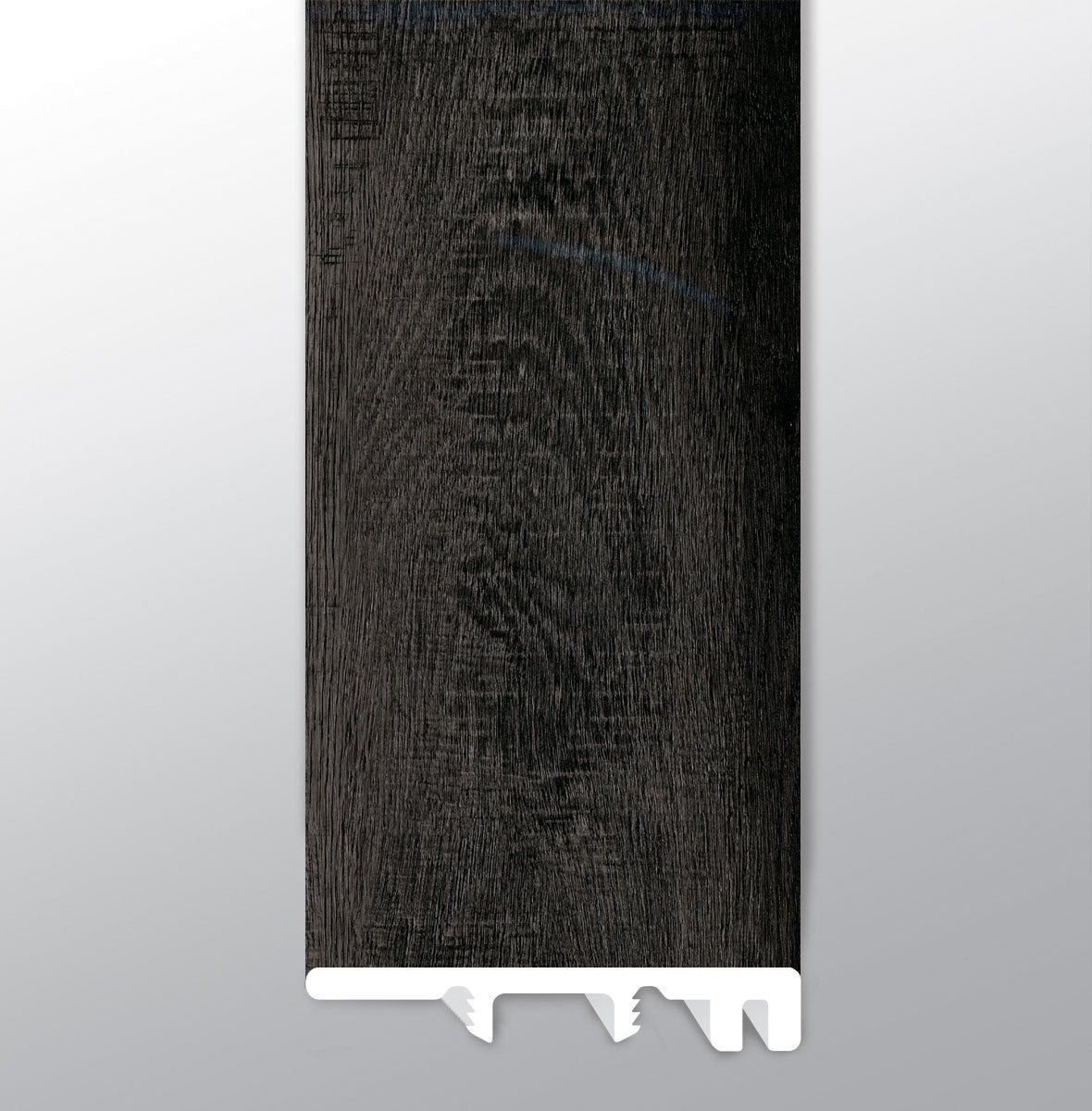 Dakworth (TAPA FINAL [Madera • Mate • Oscura] - LVT * MOLDURA DE VINILO DE LUJO) | 3,81 cm x 6,35 cm x 249,1 cm