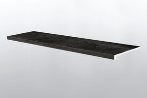 Dakworth (PELDAÑO DE ESCALERA CON BORDE SUAVIZADO [Madera • Mate • Oscuro] - LVT * MOLDURA DE VINILO DE LUJO) | 1 1/2" X 1/4" X 47 1/2"